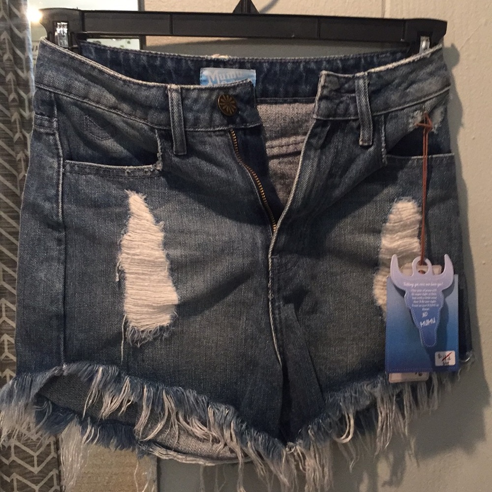 Show Me Your Mumu Denim Shorts